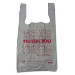 Thank You High-Density Shopping Bags, 10