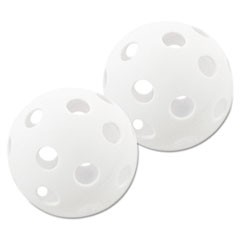 Plastic Softballs, 12", White, Dozen