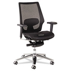 Alera K8 Series Ergonomic Multifunction Mesh Chair, Supports 275 lb, 18.9