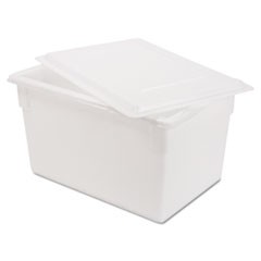 Food/Tote Boxes, 21.5 gal, 26 x 18 x 15, White