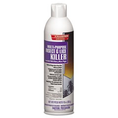 Champion Sprayon Multipurpose Insect and Lice Killer, 10 oz Aerosol Spray, 12/Carton