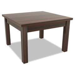 Alera Valencia Series Occasional Table, Rectangle,23-5/8w x20d x20-3/8h,Mahogany