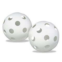 Plastic Baseballs, 9" Diameter, White, 12/Set