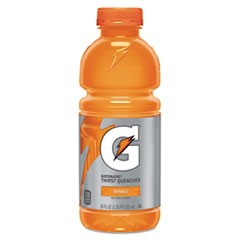 G-Series Perform 02 Thirst Quencher, Orange, 20 oz Bottle, 24/Carton