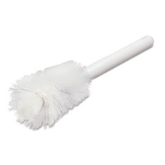 Sparta Handle Bottle Brush, Pint, 12", White, 12/Carton