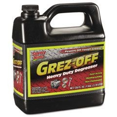 Grezoff HeavyDuty Degreaser, 1gal Bottle, 4/Carton