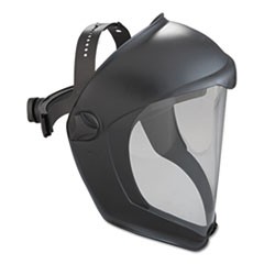 Bionic Face Shield, Matte Black Frame, Clear Lens