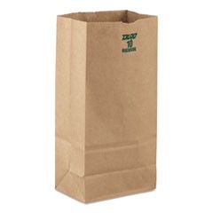 #10 Paper Grocery, 60lb Kraft, Extra-Heavy-Duty 6 5/16x4 3/16 x12 3/8, 1000 bags