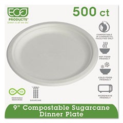 Renewable and Compostable Sugarcane Plates, 9