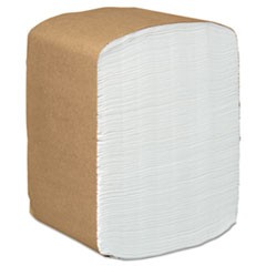 Full-Fold Dispenser Napkins, 1-Ply, 12 x 17, White, 400/Pack, 15 Packs/Carton