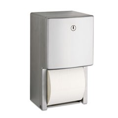 ConturaSeries Two-Roll Tissue Dispenser, 6 1/16" x 5 15/16" x 11"