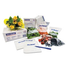 Food Bags, 18 qt, 0.68 mil, 10" x 20", Clear, 1,000/Carton