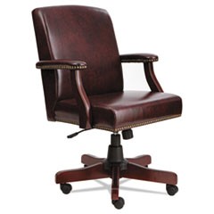 Alera Traditional Series Mid-Back Chair, Supports 275 lb, 18.11