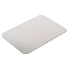 Rectangular Flat Bread Pan Covers, 8.4 x 5.9, White/Aluminum, 400/Carton