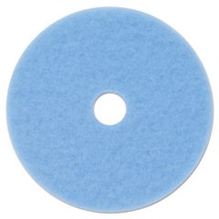 Hi-Performance Burnish Pad 3050, 20" Diameter, Sky Blue, 5/Carton