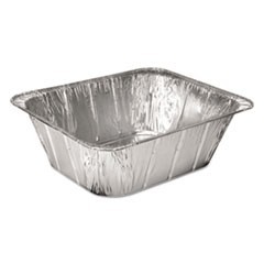 Aluminum Steam Table Pans, Half-Size Extra Deep, 4.19" Deep, 10.31 x 12.69, 100/Carton