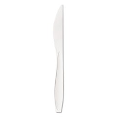 Reliance Medium Heavy Weight Cutlery, Standard Size, Knife, Bulk, White, 1000/CT