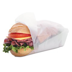 Poly Wax Paper Wrap & Basket Liner, 12" x 12", 1000/Box, 5 Boxes/Carton