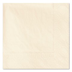 Beverage Napkins, 2-Ply, 9 1/2 x 9 1/2, Ecru, 1000/Carton