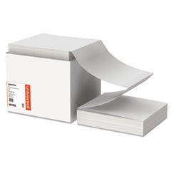 Printout Paper, 1-Part, 0.5" Standard Perforation, 20 lb Bond Weight, 9.5 x 11, White, 2,400/Carton