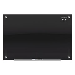 Infinity Glass Marker Board, 48 x 36, Black Surface