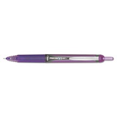 Precise V7RT Roller Ball Pen, Retractable, Fine 0.7 mm, Purple Ink, Purple Barrel