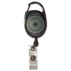 Carabiner-Style Retractable ID Card Reel, 30