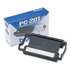 PC-201 Thermal Transfer Print Cartridge, 450 Page-Yield, Black