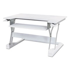 WorkFit-T Desktop Sit-Stand Workstation, 35 x 22 x 20, White