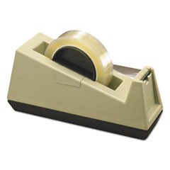 Heavy-Duty Weighted Desktop Tape Dispenser, 3