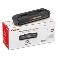 Canon FX-3 Original Laser Toner Cartridge - Black - 1 Each