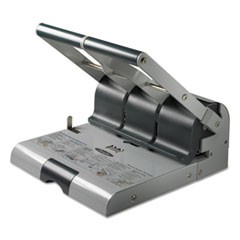 160-Sheet Antimicrobial Protected High-Capacity Adjustable Punch, Two- to Three-Hole, 9/32