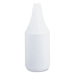 Embossed Spray Bottle, 24 oz, Clear, 24/Carton