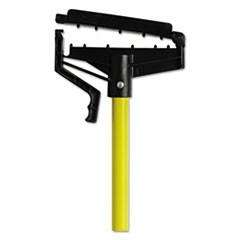 Quick-Change Mop Handle, 60", Fiberglass, Yellow