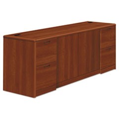 10700 Series Credenza w/Doors, 72w x 24d x 29.5h, Cognac