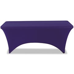 iGear Fabric Table Cover, Polyester/Spandex, 30 "x 72", Blue