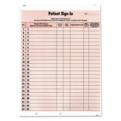 Tabbies Patient Sign-In Label Forms