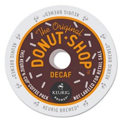 Donut Shop Decaf Coffee K-Cups, 88/Carton