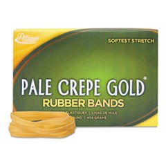Pale Crepe Gold Rubber Bands, Size 64, 0.04