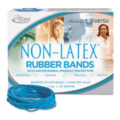 Antimicrobial Non-Latex Rubber Bands, Size 33, 0.04