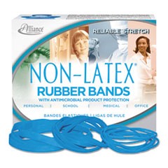 Antimicrobial Non-Latex Rubber Bands, Size 117B, 0.06