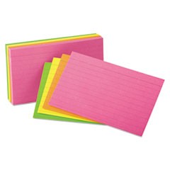 CARD,INDEX,3X5ASTD,GLOW