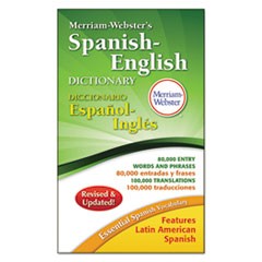 Merriam-Webster�s Spanish-English Dictionary, 864 Pages