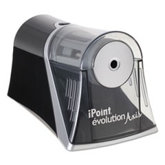 iPoint Evolution Axis Pencil Sharpener, AC-Powered, 4.25