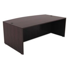 Alera Valencia Series Bow Front Desk Shell, 71