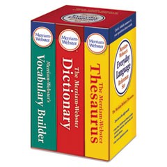 Everyday Language Reference Set, Dictionary, Thesaurus, Vocabulary Builder