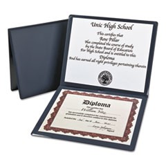 Diploma Cover, 12 1/2 x 10 1/2, Navy