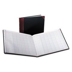 Columnar Accounting Book, 12 Column, Black Cover, 150 Pages, 15 1/8 x 12 7/8