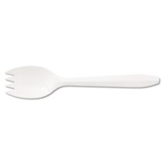 SPOON,SPORK,POL,1M/CT,WHT