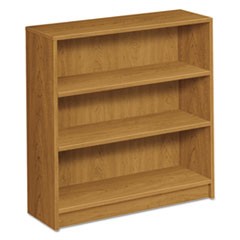 1870 Series Bookcase, Three-Shelf, 36w x 11.5d x 36.13h, Harvest